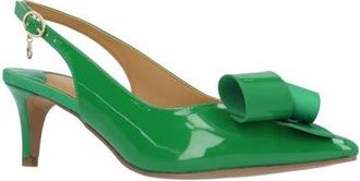 J. Rene&eacute; Delara Pointed Toe Slingback Pump in Green at Nordstrom, Size 10.5