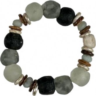 Twine & Twig Womens Intricate Stack Bracelet In Mountaintop