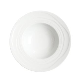 Medard De Noblat Plato de sopa (x6) Porcelana de Limoges Blanco