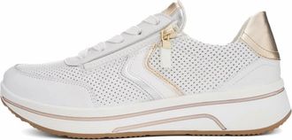 Ara Sapporo Sneaker - Dames - Schoenen - Wit - Maat: 39 EU Leer