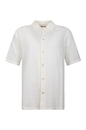 MC2 Saint Barth Off-White Americane Short-Sleeved Shirt