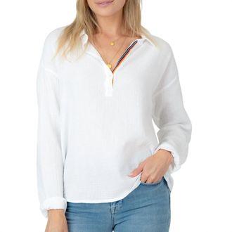 Dylan Womens Reese Pullover In White