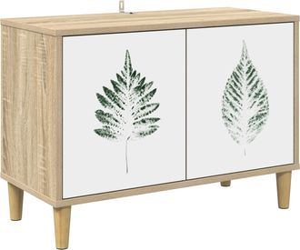 vidaXL Mueble De Tv Hanau 69 X 33 X 50 Cm Sonoma Madera De Ingenier&iacute;a Vidaxl