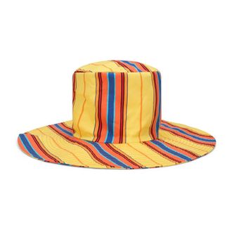 Moschino Wide-brimmed hat - female - Moschino - Accessories - Multicolor - ONE SIZE - Accessories