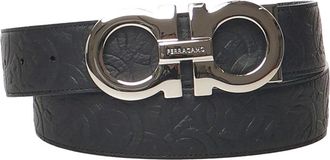 Ferragamo Leather Gancini Belt
