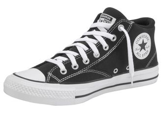 Converse Sneaker CONVERSE CHUCK TAYLOR ALL STAR MALDEN STREET, Herren, Gr. 44,5, schwarz-weiss (schwarz, wei&szlig;), Textil, Schuhe Sneaker