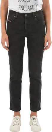Diesel Black Skinny High Rise Jeans