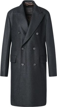 Windsor Centro Virgin Wool Coat - Heren - Mantel - Blauw - 3XL - Wol - Jassen