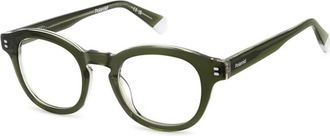 Polaroid D559 4C3 Brillen - Heren - Brillen - Groen - 47 MM - Accessoires