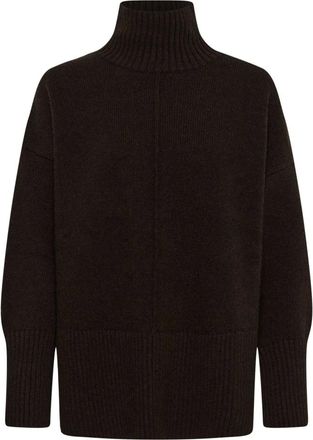 MY ESSENTIAL WARDROBE Turtleneck - Dames - Truien - Bruin - Maat: XL
