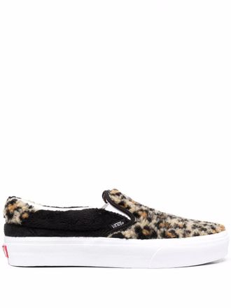 Vans slip-on 59 Sherpa low-top sneakers - unisex - Fabric/Rubber/Fabric - 7.5 - Black