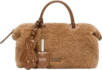 Max Mara Teddy Holdall - Bags - Mujer - Marr&oacute;n - ONE SIZE