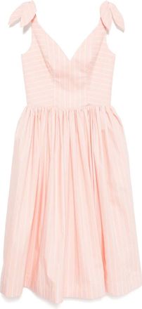 Stella Jean Abito a righe - Rosa