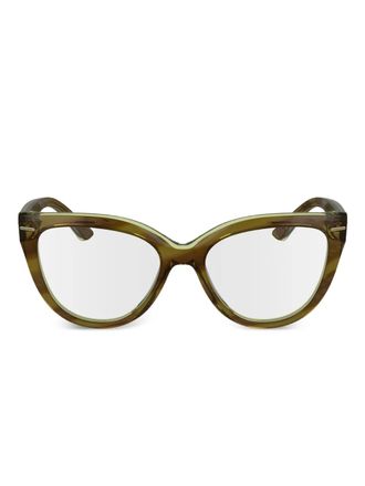 Calvin Klein cat-eye glasses - Yellow