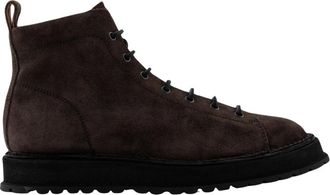 Buttero Aedi Enkellaars - Heren - Veterlaarzen - Bruin - 40 EU - Leer - Schoenen