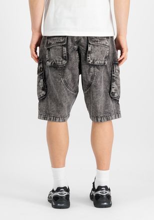 Alpha Industries Shorts ALPHA INDUSTRIES Canvas Acid Shorts, Herren, Gr. 30, Normalgr&ouml;ssen, schwarz, Obermaterial: 100% Baumwolle, Hosen Shorts