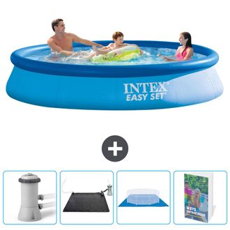 Intex Piscina Easy Set Redonda - 366x76 Cm - 7-piezas Scb110