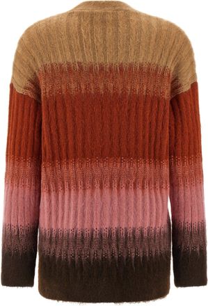 Fendi Womens Multicolor Wool Cardigan Clothing