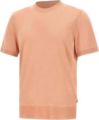 HUGO BOSS L-Nottano Sweater - Heren - T-shirts - Roze - S - Tops