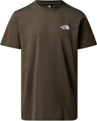 The North Face S/S Simple Dome Tee T-Shirt für Herren | braun