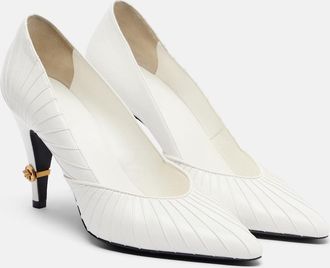 Versace Medusa leather pumps