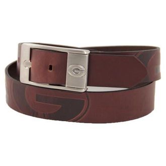 Eagles Wings Georgia Bulldogs Brandish Leather Belt - Brown at Nordstrom, Size 44