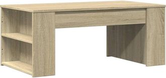 vidaXL Vidaxl - Mesa De Centro Madera De Ingenier&iacute;a Roble Sonoma 102x55x42 Cm