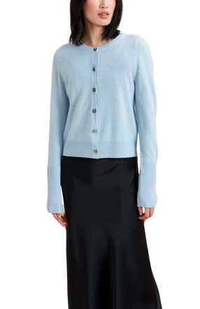 La Ligne Solid Lean Lines Cardigan in Light Blue at Nordstrom, Size X-Small