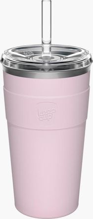 KeepCup Cold Cup Thermal with Coffee Straw in Pashmak Pink at Nordstrom, Size Large