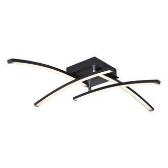 Globo Lighting Plaf&oacute;n - Tansy I - Negro - Metal - Led - 67129-24