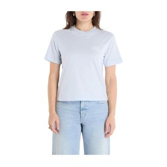 Calvin Klein T-Shirts, female, Blue, Size: XS T-Shirt