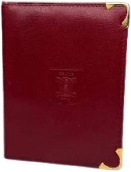 Celine Pre-owned Leather Wallet - Dames - Vintage Accessoires - Rood - ONE Size - Leer - Vintage