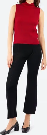 CFCL Soft Portrait Knit Pant In Black