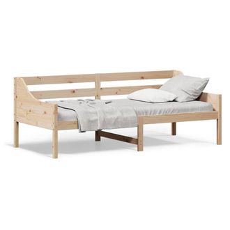 Berkfield Home Day Bed without Mattress 80x200 cm Solid Wood Pine in Natural