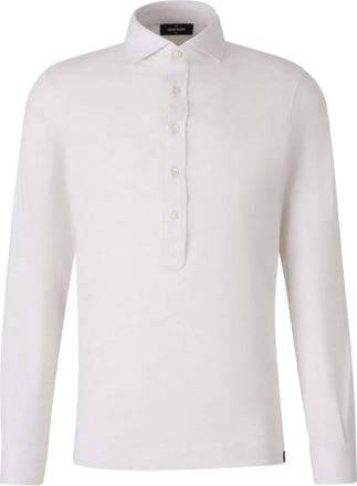 Gran Sasso Polo a maniche lunghe - Bianco