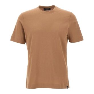 Gran Sasso T-shirts and Polos Brown - male - Gran Sasso - T-Shirts - Brown - 4XL - Tops