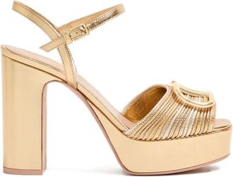 Valentino Garavani Sandali VLogo Signature 115mm - Oro