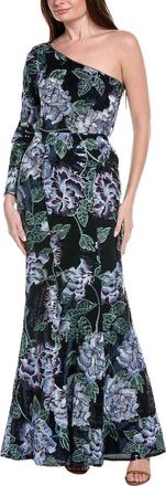 Marchesa One-Shoulder Gown