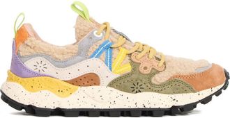 Flower Mountain Yamano 3 Uni Suede And Teddy Sneakers