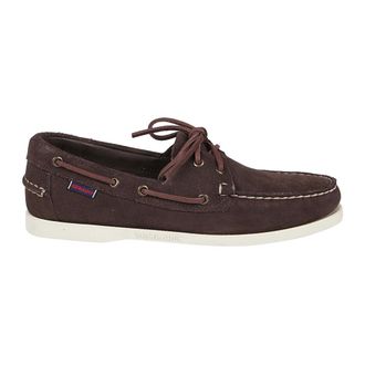 Sebago Sailor Shoes, male, Brown, Size: 8 1/2 US Portland Flesh Out Loafers