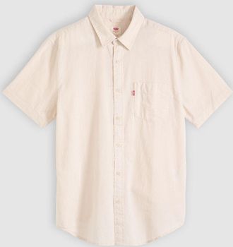 Levi's Short Sleeve Classic Standard Fit Shirt - Mens - XL - Neutral / Pumice Stone
