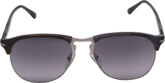 Persol 8649S Wayfarer Sunglasses in Black Acetate