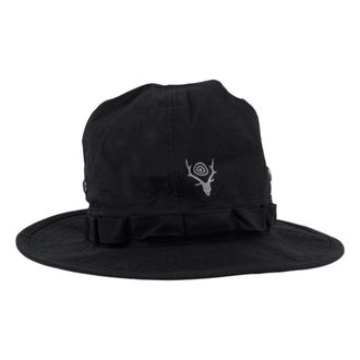 South2 West8 Hats, male, Black, Size: M Jungle Hat - Nylon Oxford