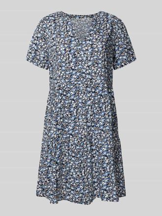 Only Freizeitkleid aus reiner Viskose Modell ZALLY LIFE in Marine, Gr&ouml;&szlig;e XS