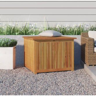 vidaXL Contenitore da Giardino 75x75x58 cm in Legno Massello di Acacia - Vidaxl
