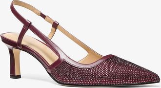 Michael Kors Alora Embellished Slingback Pump