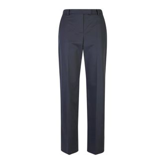 Eleventy Straight Trousers - female - Eleventy - Straight Trousers - Blue - 2XL - Trousers