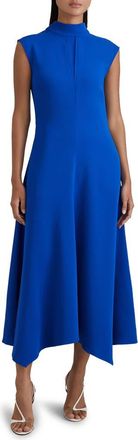 Reiss Jessa Side Ruched Asymmetric Dress in Cobalt at Nordstrom Rack, Size 2