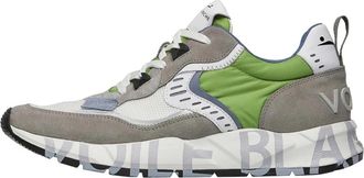 Voile Blanche Suede and technical fabric sneakers Club 01. - Heren - Sneakers - Grijs - 45 EU - Su&egrave;de - Schoenen