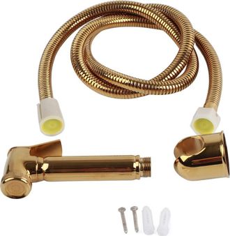 OEM Kit De Bid&eacute; Con Rociador Shattaf, De Lat&oacute;n Macizo, Para Montaje En Pared, Ducha, Inodoro, Ba&ntilde;o